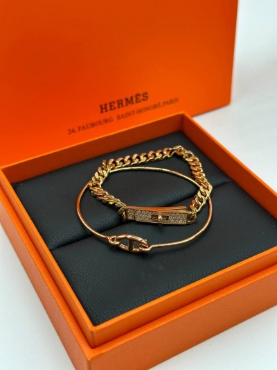 Браслет Hermes тонкий