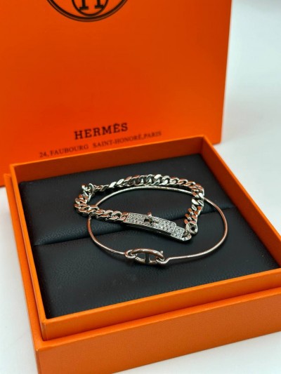 Браслет Hermes тонкий