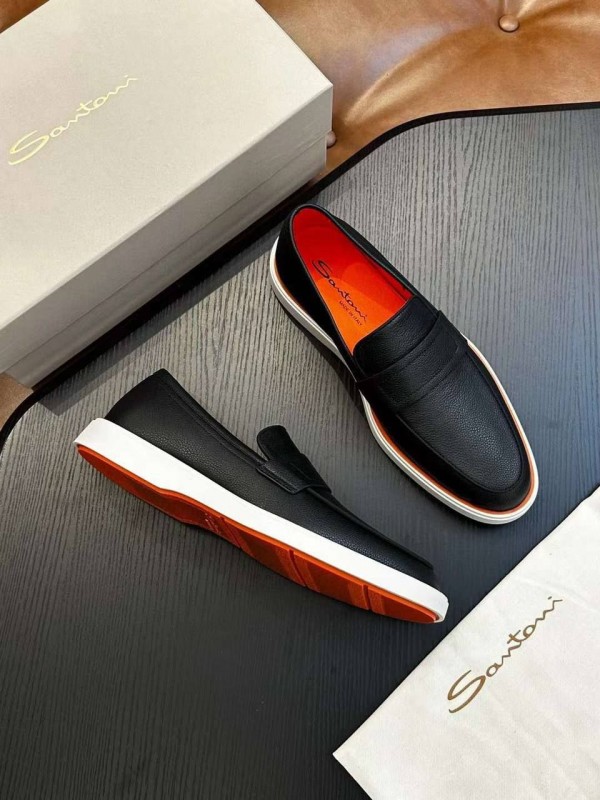 Лоферы Santoni