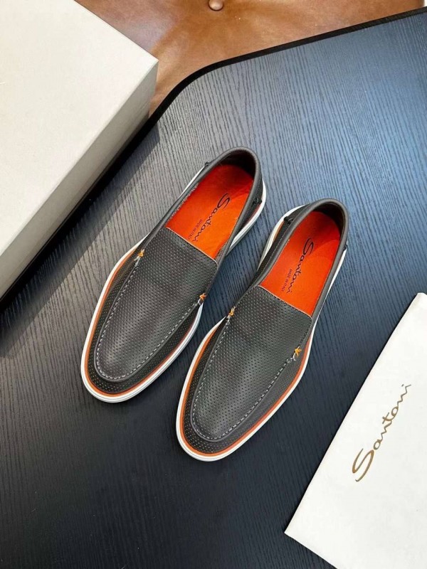 Лоферы Santoni