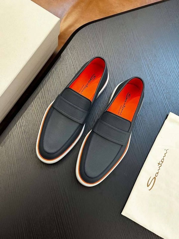 Лоферы Santoni