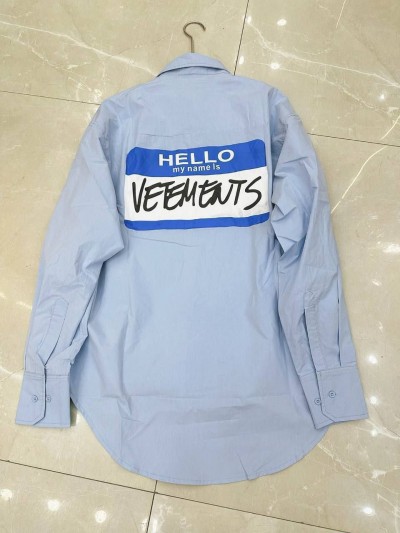 Рубашка Vetements