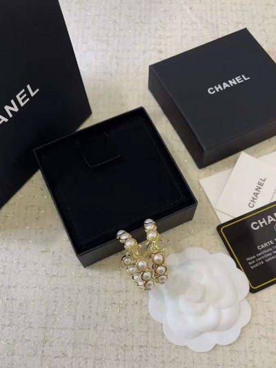 Серьги CHANEL