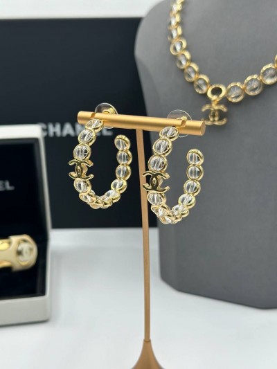 Серьги CHANEL