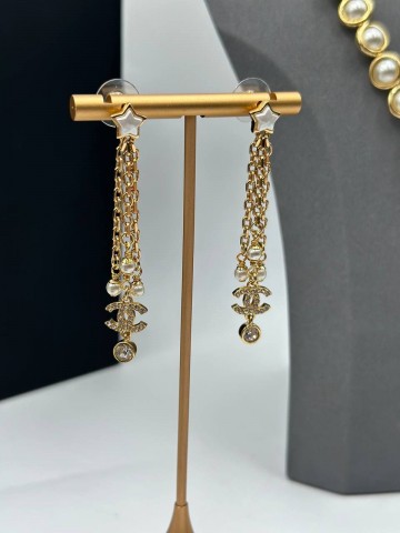 Серьги CHANEL