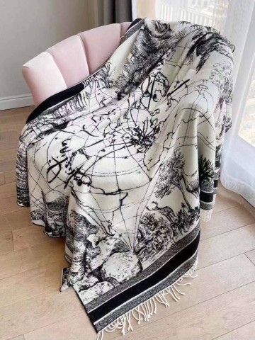Плед Dior 150х150 см