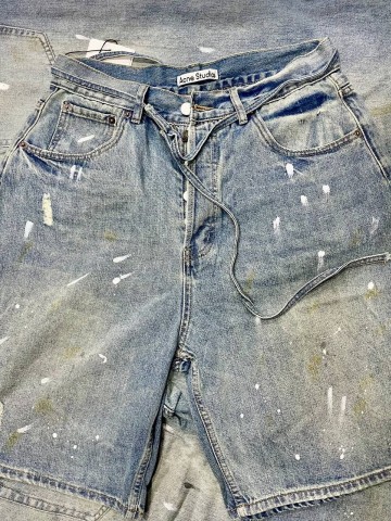 Джинсовые шорты Acne Studios