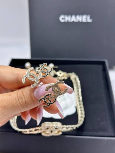 Серьги CHANEL