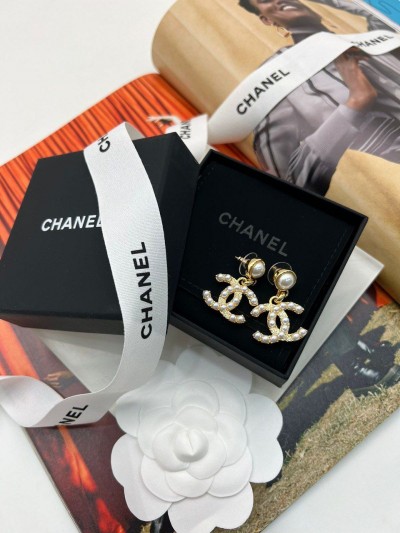 Серьги CHANEL