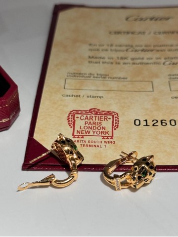 Серьги Cartier