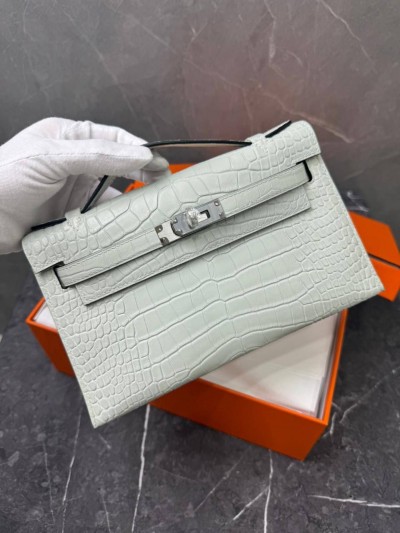 Сумка Hermes из кожи крокодила