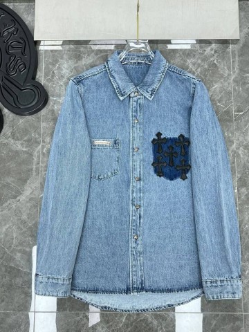 Джинсовка Chrome Hearts