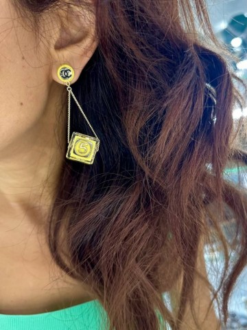 Серьги CHANEL