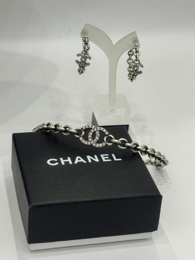 Серьги CHANEL