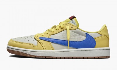 WMNS AIR JORDAN 1 RETRO LOW OG Travis Scott Canary