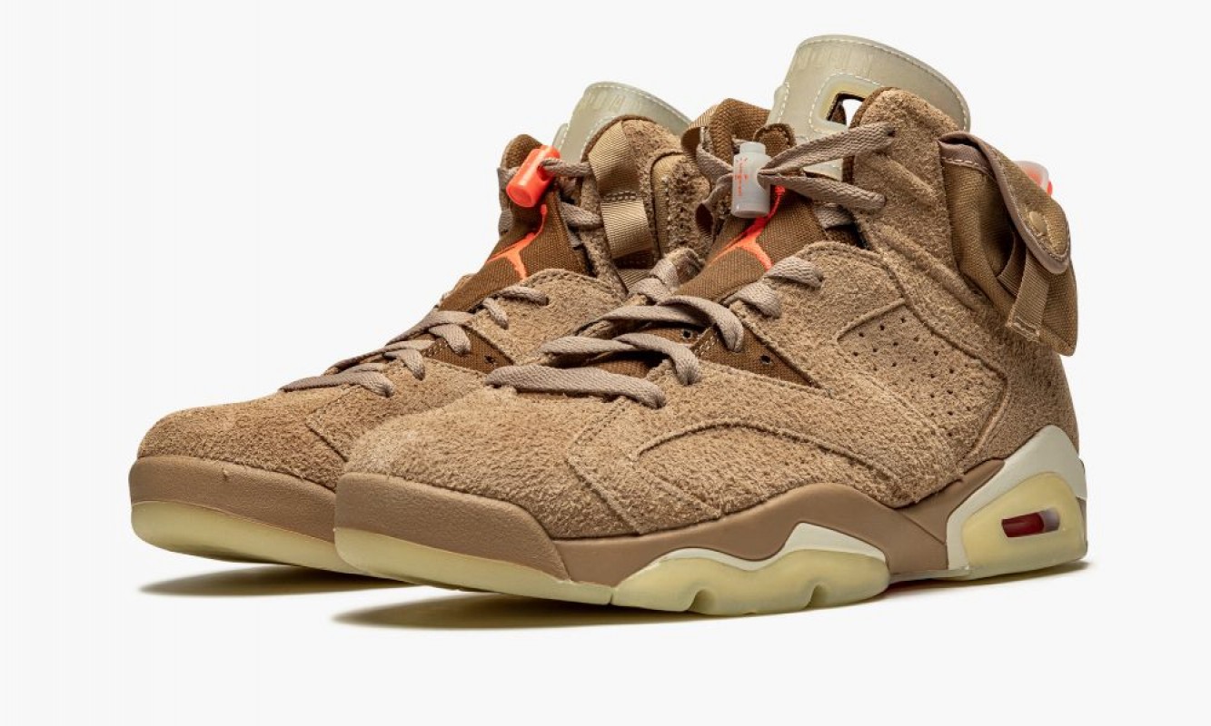 Air Jordan 6 Retro Travis Scott British Khaki