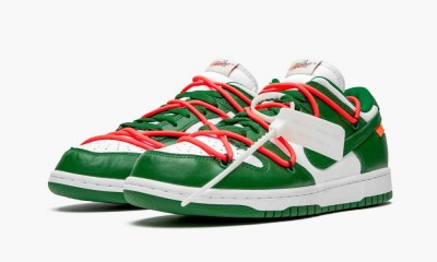 Nike Dunk Low Off-White - Pine Green