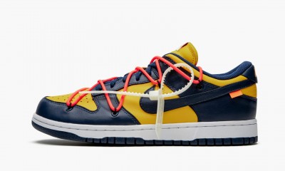 Nike Dunk Low Off-White - University Gold