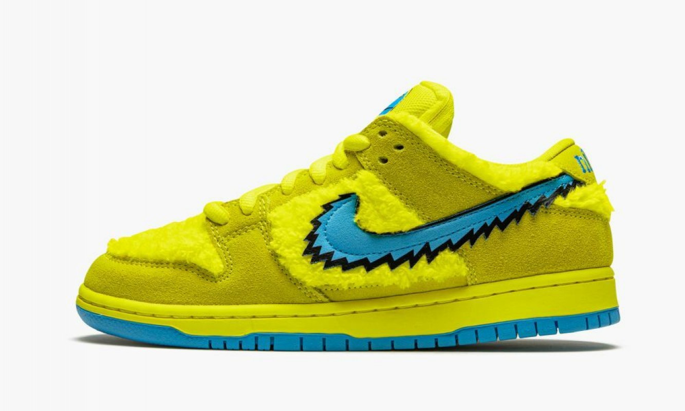 Nike SB Dunk Low Grateful Dead Bears Yellow