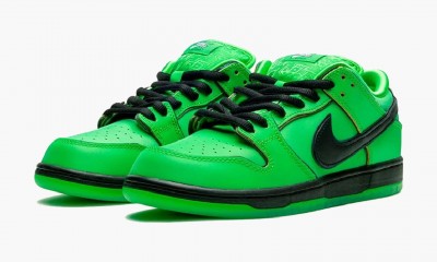 Nike SB Dunk Low Powerpuff Girls Buttercup