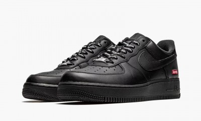 Nike Air Force 1 Low Supreme - Mini Box Logo Black