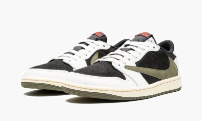 WMNS AIR JORDAN 1 LOW OG Travis Scott Olive