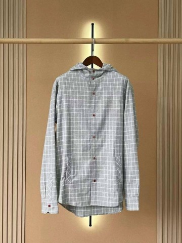 Рубашка с капюшоном Kiton