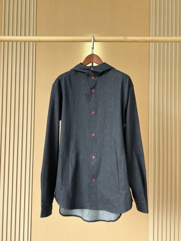 Рубашка с капюшоном Kiton
