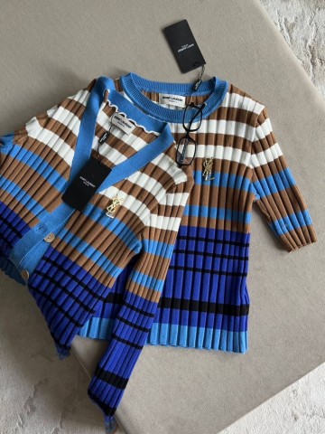 Комплект Yves Saint Laurent (кардиган + футболка)