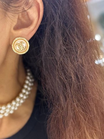 Серьги CHANEL
