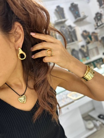 Серьги Bottega Veneta