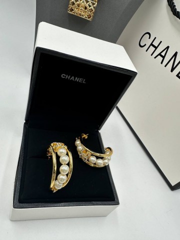 Серьги CHANEL