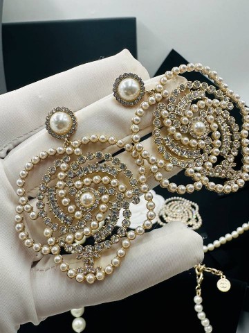 Серьги CHANEL