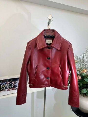 Кожаная куртка Gucci