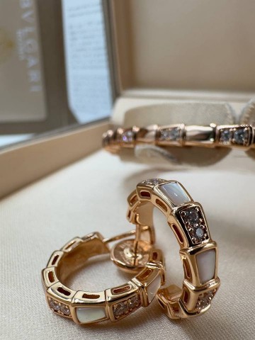 Серьги Bvlgari