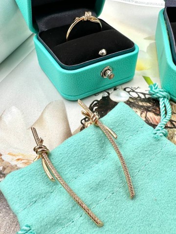 Серьги Tiffany & Co. 4,5 см