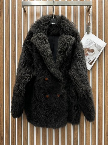 Шуба двухсторонняя Hermes