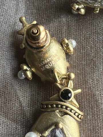 Серьги Alexander McQueen