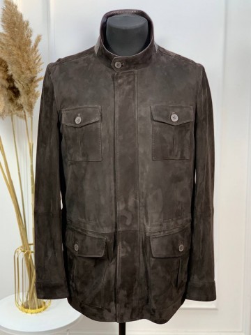 Замшевая куртка Brunello Cucinelli
