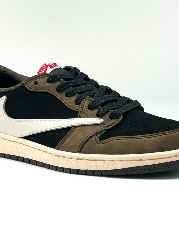 Кеды Nike Travis Scott & Air Jordan 1 Retro Low OG SP "Dark Mocha"