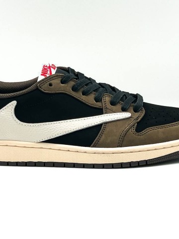 Кеды Nike Travis Scott & Air Jordan 1 Retro Low OG SP "Dark Mocha"