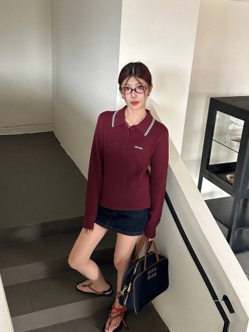 Лонгслив MIU MIU