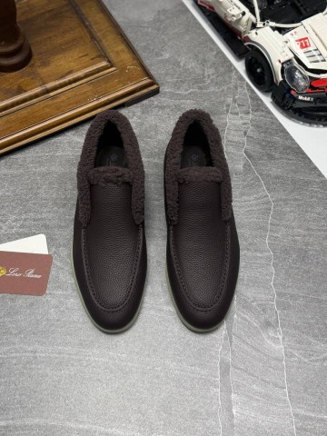 Высокие лоферы Loro Piana