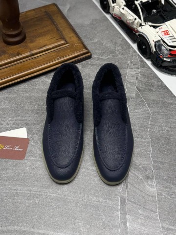 Высокие лоферы Loro Piana