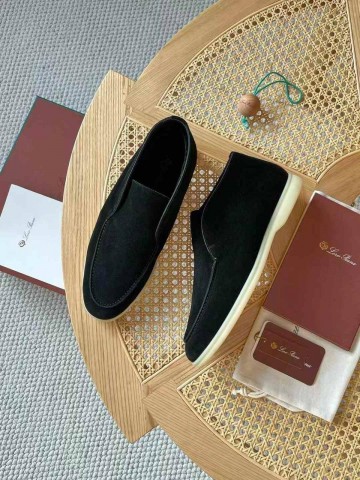 Высокие лоферы Loro Piana