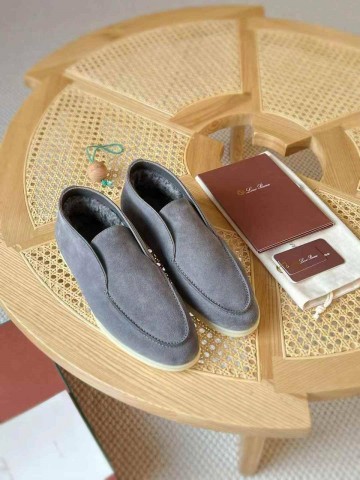 Высокие лоферы Loro Piana