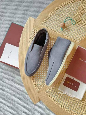 Высокие лоферы Loro Piana