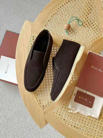 Высокие лоферы Loro Piana