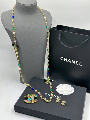Серьги CHANEL