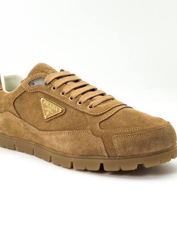 Кеды Prada Trail faded suede